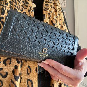 Rare! Kate Spade Laser Cut Wallet